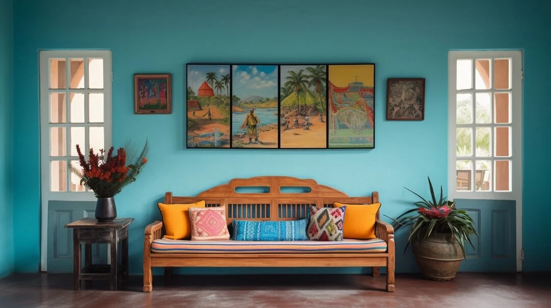 Interior Decoration Inspired by Mexican Folklore